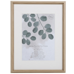 The Port. Co Gallery Aspley Brown Mounted Photo Frame A4