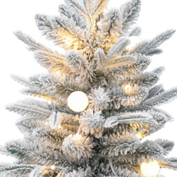 Alpine Pre-Lit Tree White - thumbnail 3