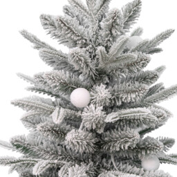Alpine Pre-Lit Tree White - thumbnail 4