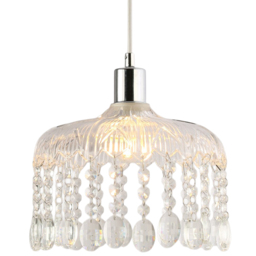 Willow Clear Pendant Light - thumbnail 3