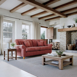 Sinatra Glory Deep Terra 3 Seater Large Sofa - thumbnail 3