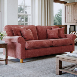 Sinatra Glory Deep Terra 3 Seater Large Sofa