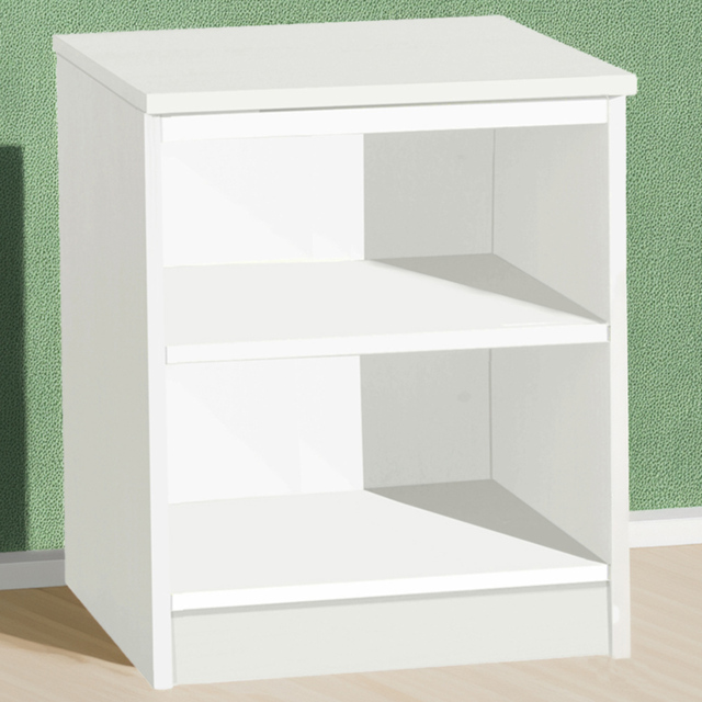 R White Cabinets White 2 Shelf Bookcase - image 1