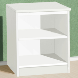 R White Cabinets White 2 Shelf Bookcase