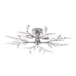 Silver Leaf Ceiling Light - thumbnail 3