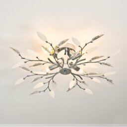 Silver Leaf Ceiling Light - thumbnail 2