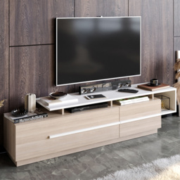 Decorotika Pia Cordoba and White TV Unit - thumbnail 1
