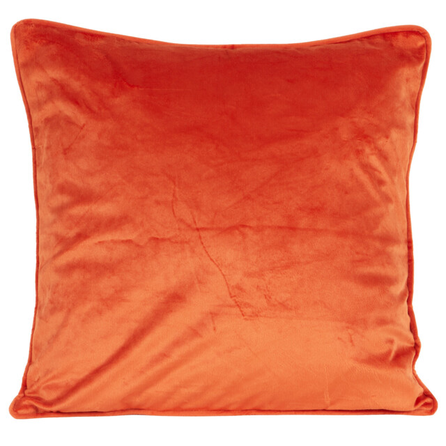 Rust Matte Velvet Square Cushion 45 x 45cm - image 1