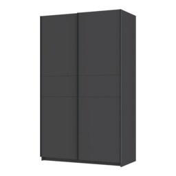 Andora Anthracite 2 Sliding Door Midi Wardrobe - thumbnail 3