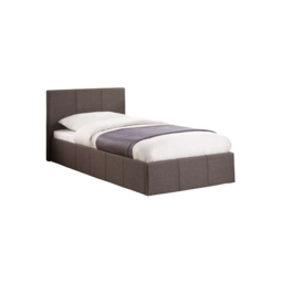 Berlin Single Grey Polyester Ottoman Bed - thumbnail 3