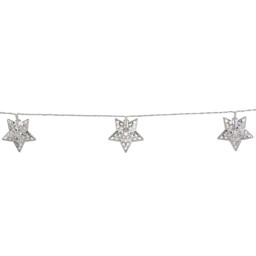 20 LED Solar Heart/Globe/Star String Light - thumbnail 3