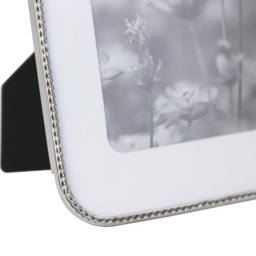 Metal Bow Detail Photo Frame Silver - thumbnail 3