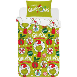 The Grinch Multicolour Single Grinchmas Duvet Set - thumbnail 2