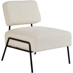 Home Source Montana Cream Boucle Chair - thumbnail 2