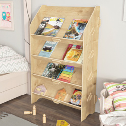 Decorotika Aros 4 Tier MDF Screwless Design Bookcase
