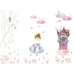 A.S Creation Princess Castle Digital Mural - thumbnail 2