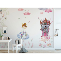 A.S Creation Princess Castle Digital Mural - thumbnail 3