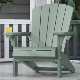Keter Set of 2 Vintage Green Adirondack Chair - thumbnail 1