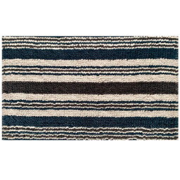 Candy Blue Stripe Bath Mat 50 x 80cm
