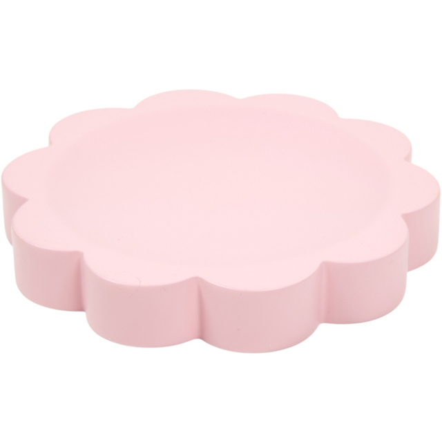 Scalloped Soap Dish Blush - image 1
