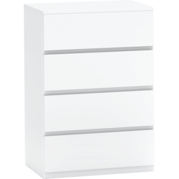 Portland 4 Drawer White Chest of Drawers - thumbnail 2