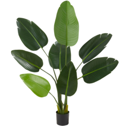 tectake Artificial Bird of Paradise Tropic Plant in Pot 120cm