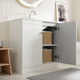 Bathstore Byron Matt White WC Unit 500mm - thumbnail 2