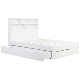 Alfie Double White Storage Bed - thumbnail 4