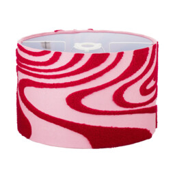 Embroidered Swirl Pink Shade 30cm - thumbnail 3