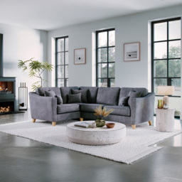 Marlon City Steel 3 Seater Right Hand Corner Sofa - thumbnail 3