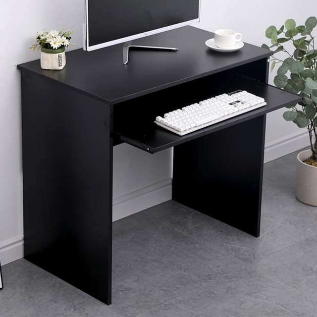 Home Source Newport Black Space Saving Computer Desk - image 1