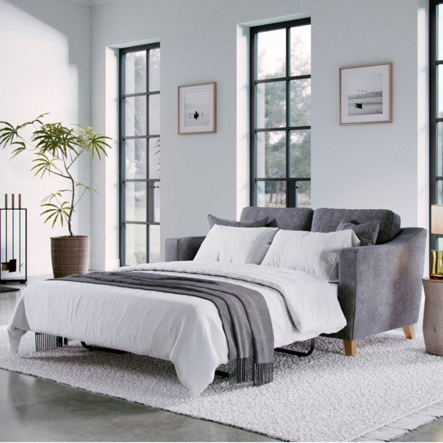 Marlon City Steel 2 Seater Sofa Bed - image 1