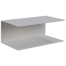 Florence Joliet White Single Shelf Wall Shelf - thumbnail 2