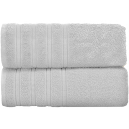 Velosso Hampi Cotton White Super Jumbo Sheet Set of 2 - thumbnail 1