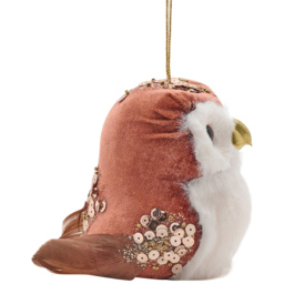 The Christmas Gift Co Owl Hanging Tree Decoration - thumbnail 2