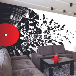 Origin Murals Smashed Vinyl Multicolour Wall Mural