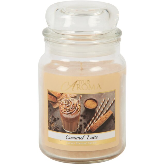Caramel Latte Large Mason Jar Candle - image 1