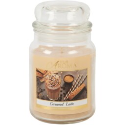 Caramel Latte Large Mason Jar Candle