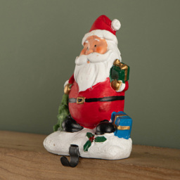 Premier Santa Design Stocking Hanger Christmas Decoration 13cm - thumbnail 4