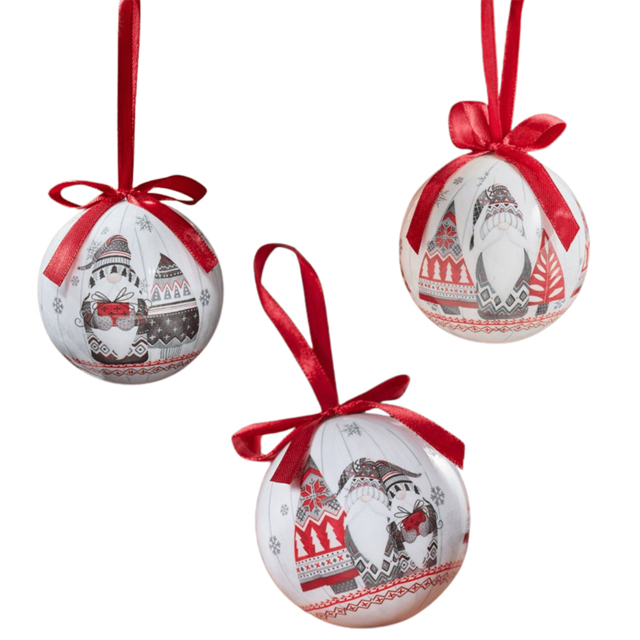 Samuel Alexander Traditional Vintage Gonk Bauble 14 Pack - image 1
