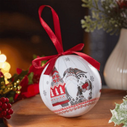 Samuel Alexander Traditional Vintage Gonk Bauble 14 Pack - thumbnail 3