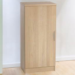 R White Cabinets Single Door Mid Height Sandstone Cupboard