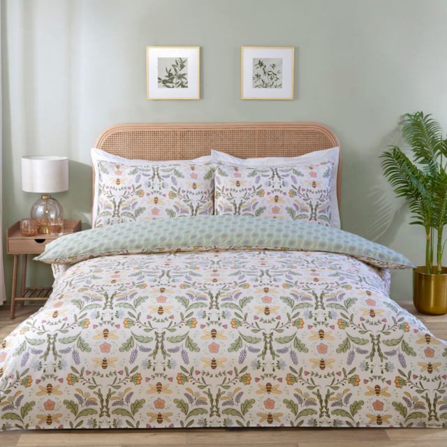 Gardenia Duvet Set White King - image 1