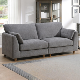Bushwick Stone 3 Seater Sofa