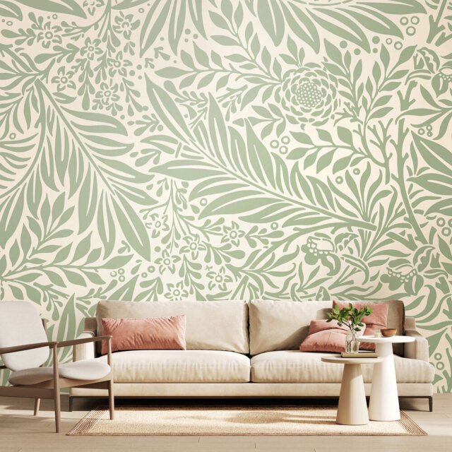 Origin Murals Trailing Ferns Green Wall Mural - image 1