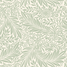 Origin Murals Trailing Ferns Green Wall Mural - thumbnail 2
