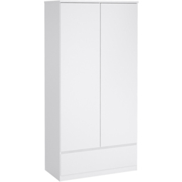 Florence Naia White High Gloss 3 Piece Bedroom Furniture Set - thumbnail 4