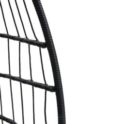 Living and Home Black Garden Hanging Chair - thumbnail 4