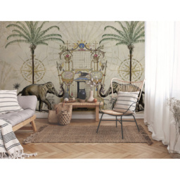 A.S Creation Nostalgic Elefant Digital Mural - thumbnail 3