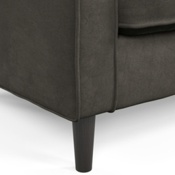 Eden Graphite Chenille Armchair - thumbnail 3